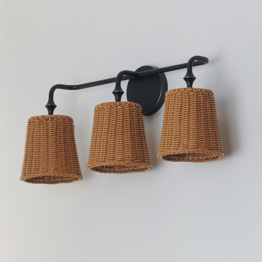 Baja 3-Light Bath Vanity by Studio M Lighting – lifestyle