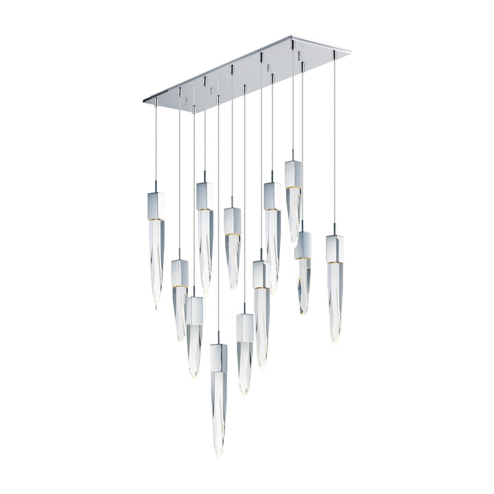 Quartz LED 12-Light Pendant by Studio M Lighting