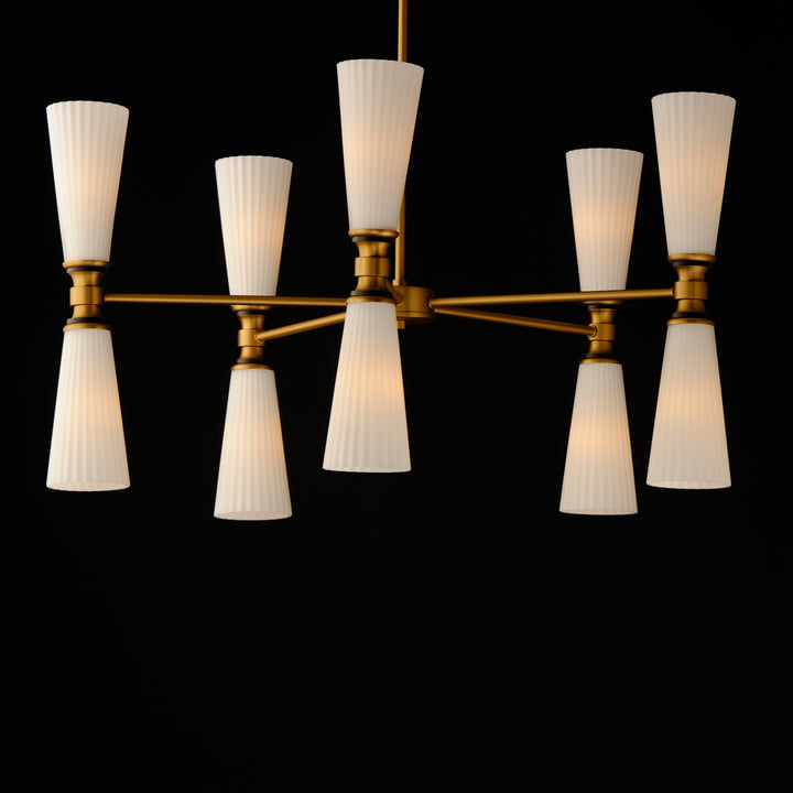 Krevat 10-Light Chandelier by Studio M Lighting – lifestyle