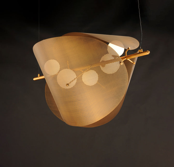 Chips 5-Light Linear Pendant by Studio M Lighting – lifestyle