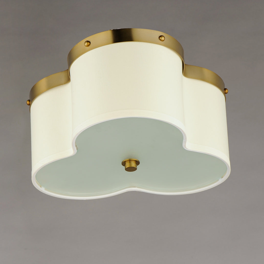 Clover 3-Light Flush Mount by Studio M Lighting – lifestyle