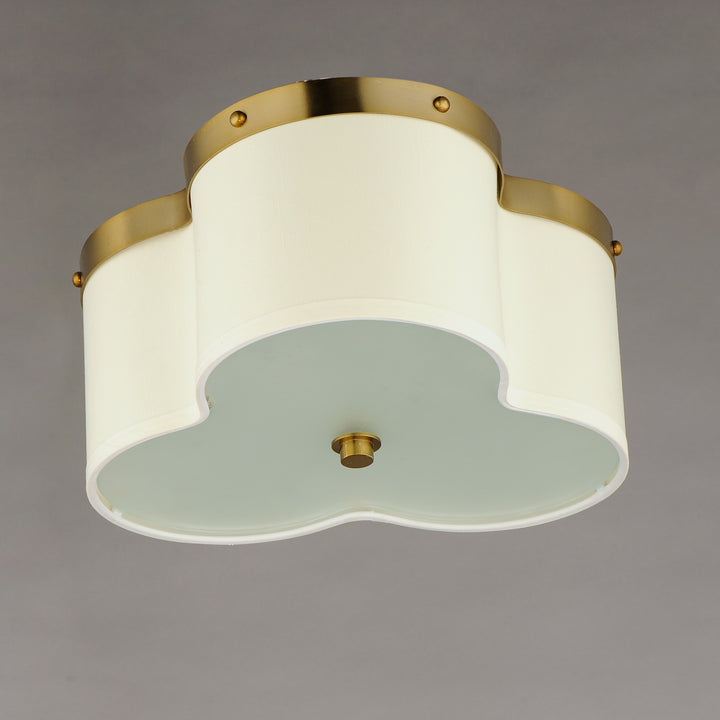 Clover 3-Light Flush Mount by Studio M Lighting – lifestyle