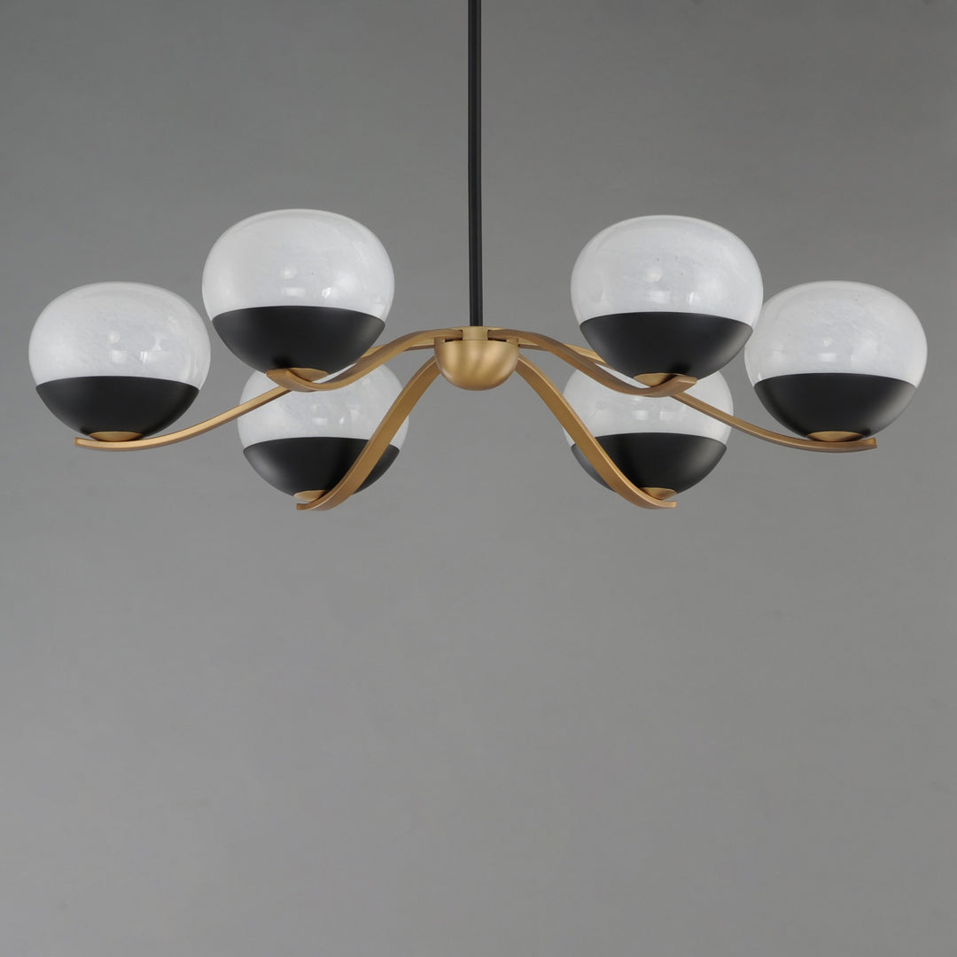 Lucerne 6-Light Chandelier by Studio M Lighting – lifestyle