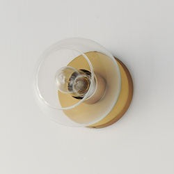 Knox 1-Light Flush Mount by Studio M Lighting – lifestyle