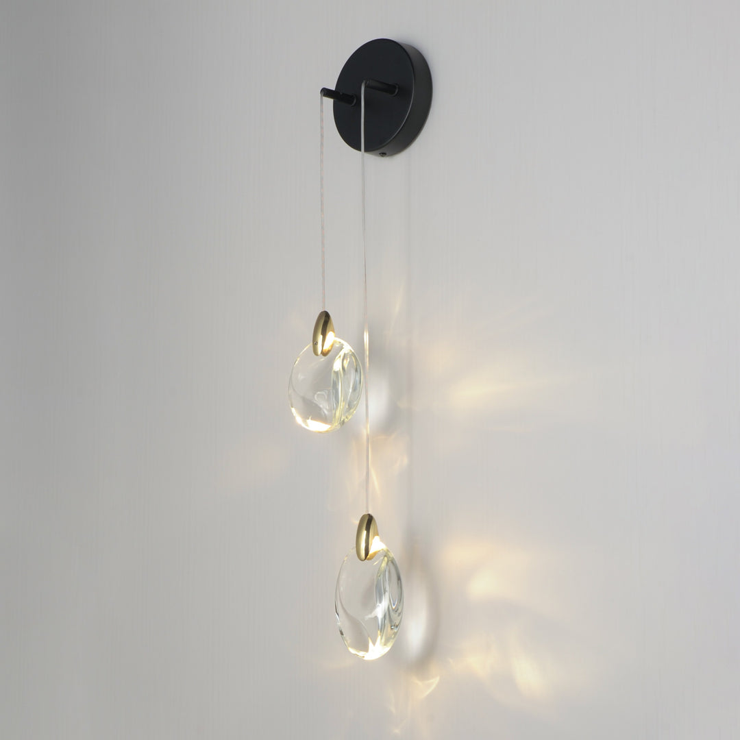 Pebble 2-Light Wall Sconce by Studio M Lighting – lifestyle
