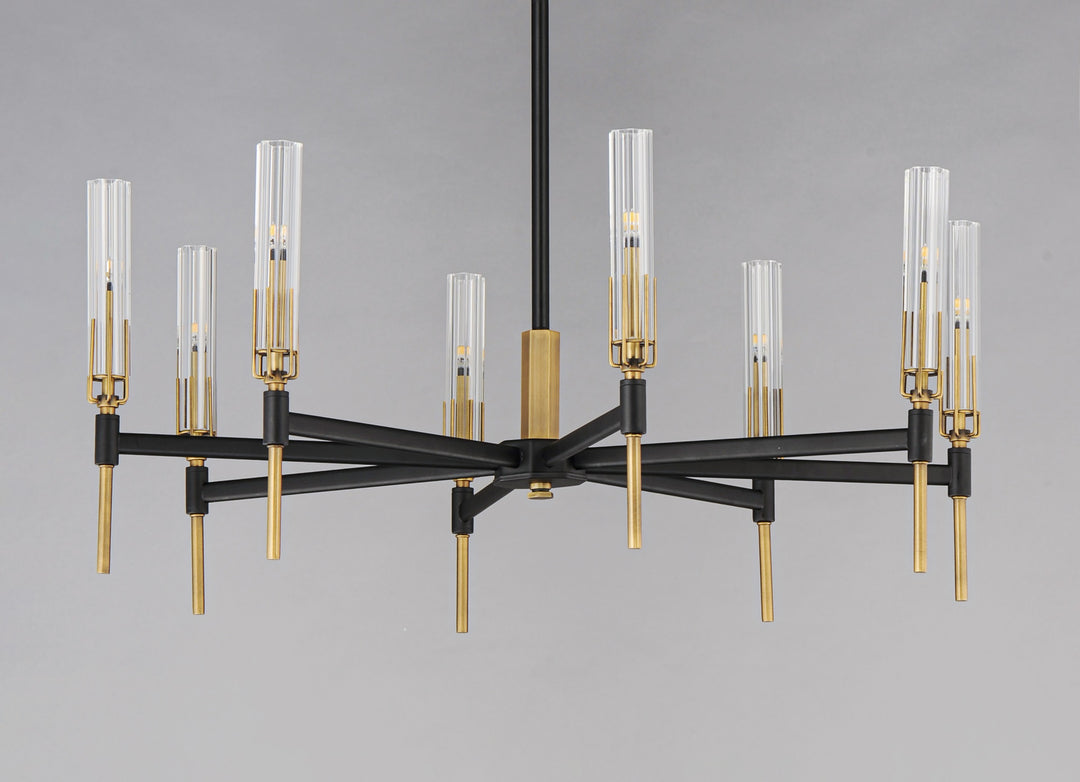 Flambeau 8-Light Chandelier by Studio M Lighting – lifestyle