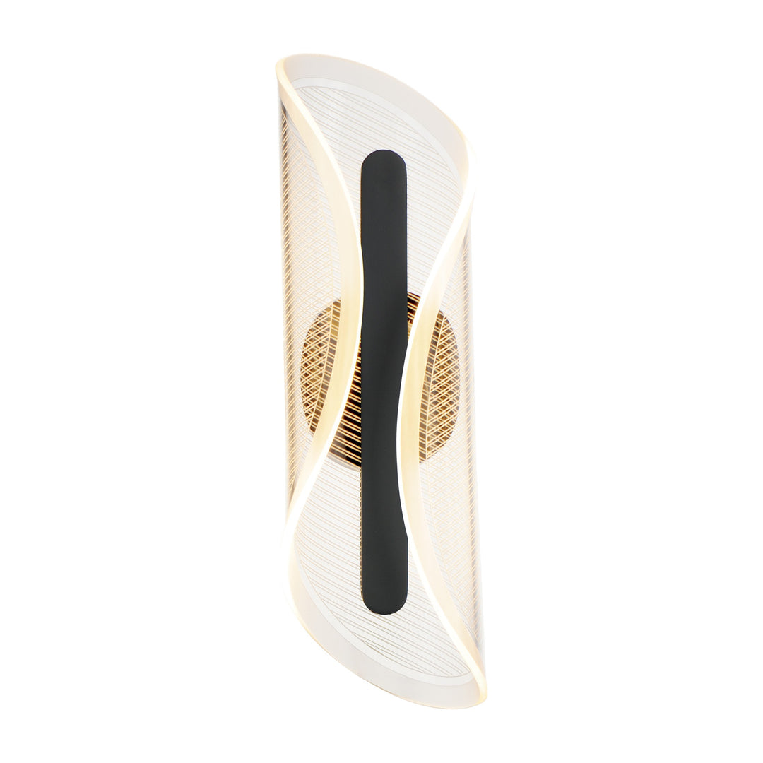 Manta LED Wall Sconce by Studio M Lighting in Black