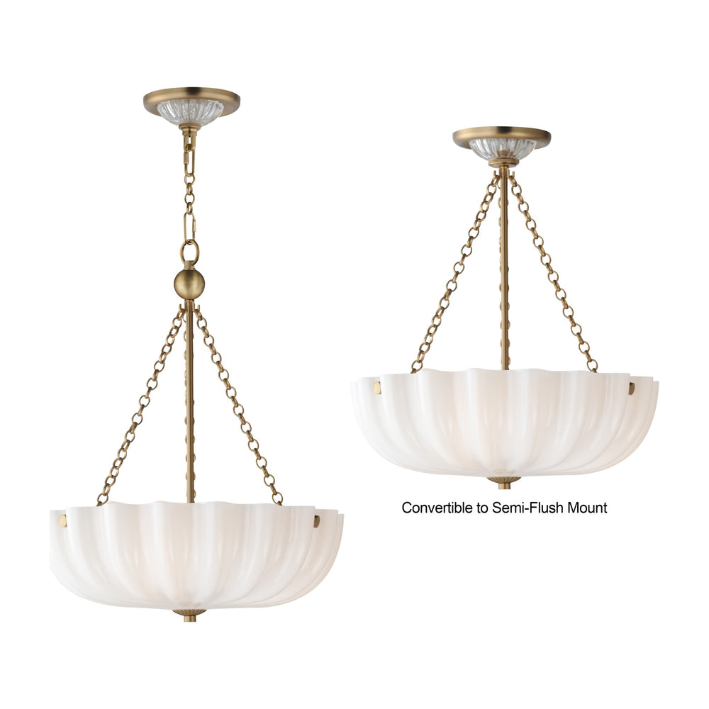 Bundt 15 Pendant / Semi-Flush Mount by Studio M Lighting
