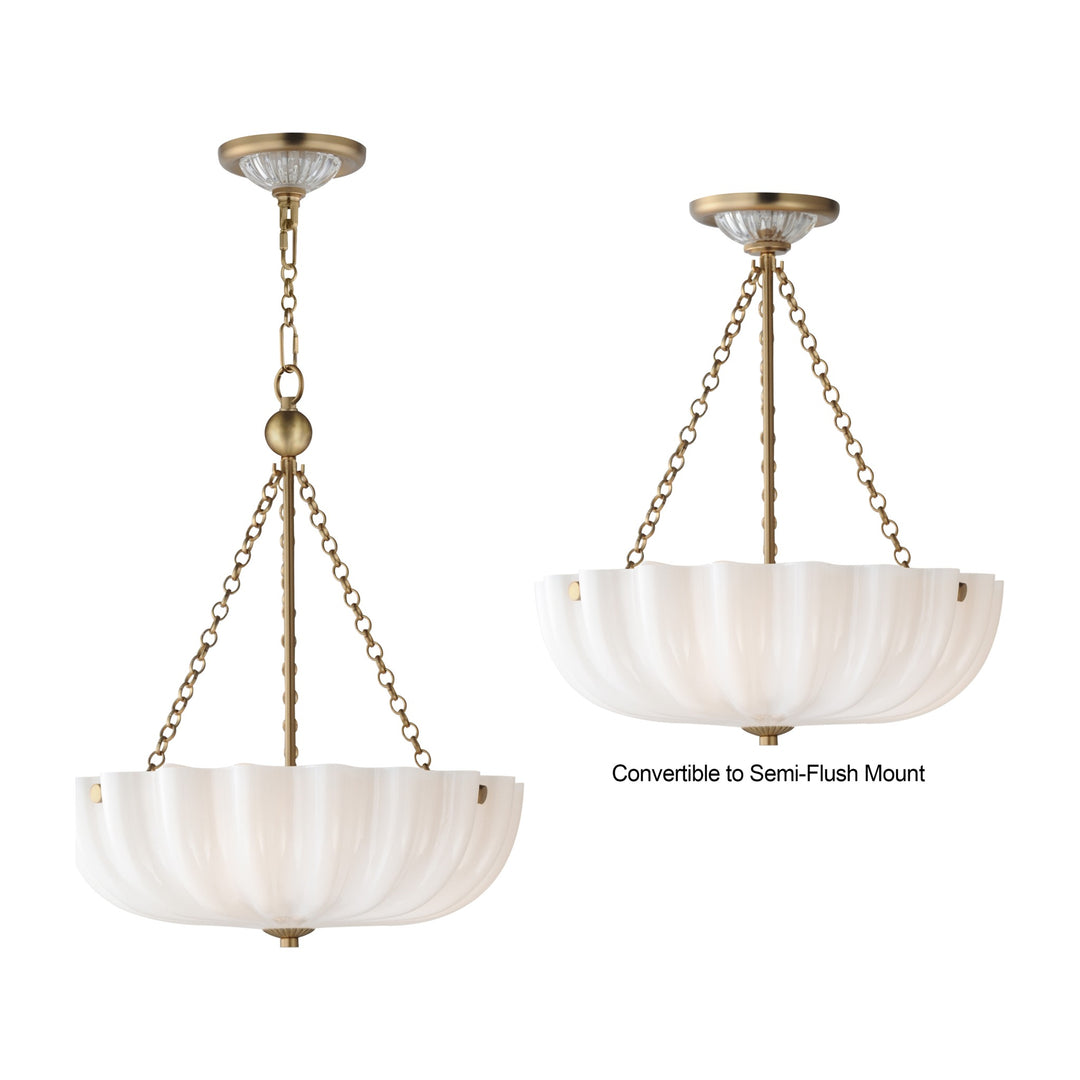 Bundt 15 Pendant / Semi-Flush Mount by Studio M Lighting