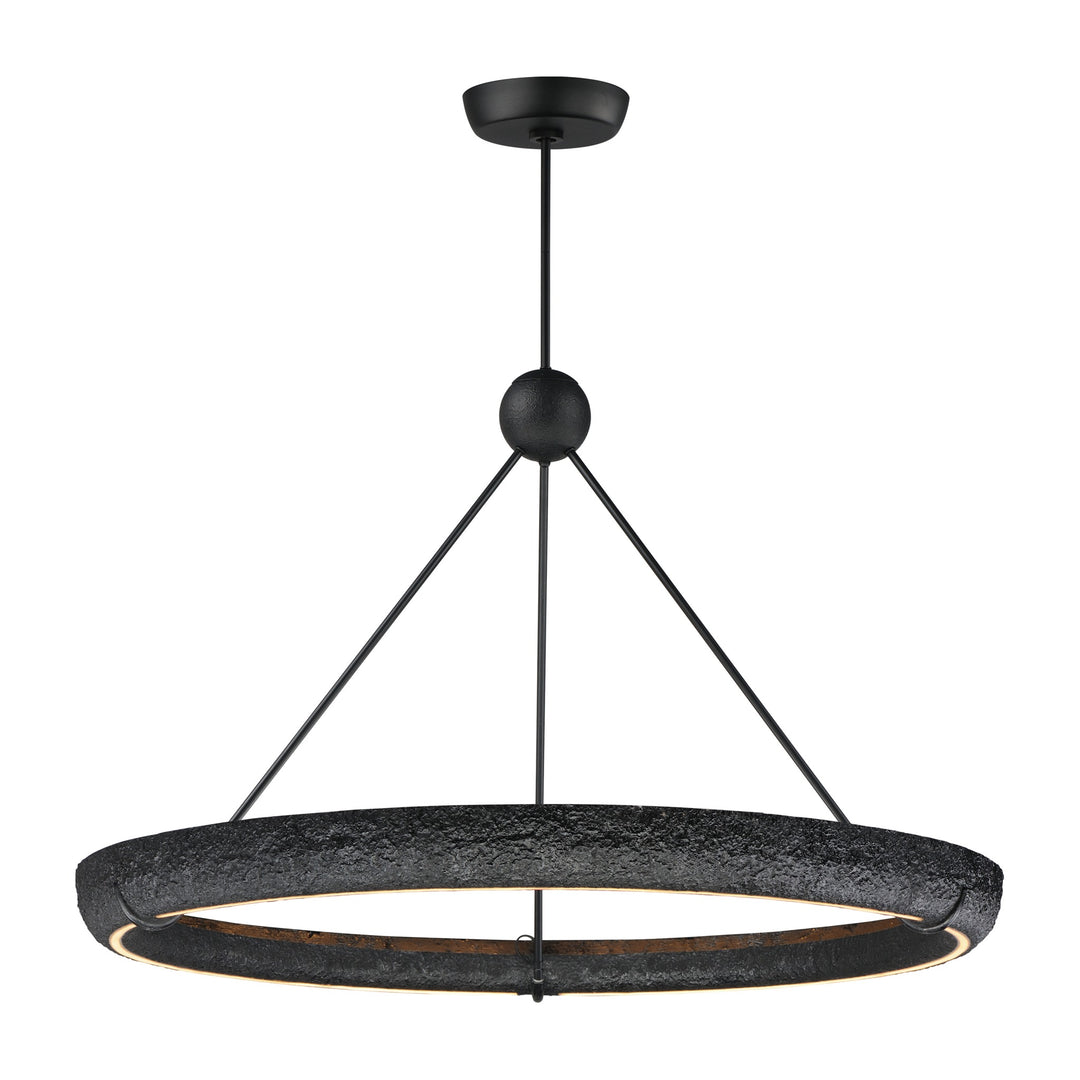 Geist 48 LED Pendant by Studio M Lighting in Black