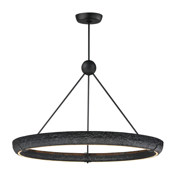 Geist 48 LED Pendant by Studio M Lighting in Black