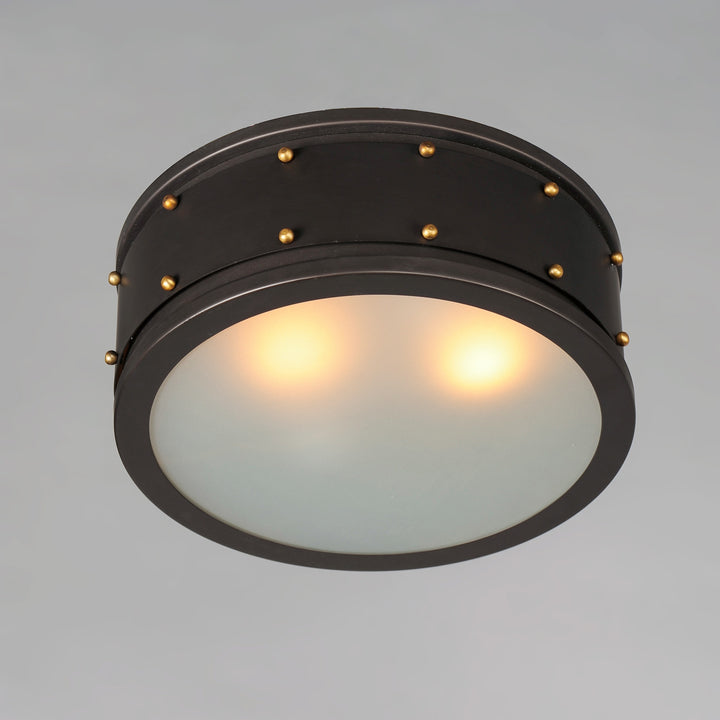 Trestle 2-Light Flush Mount by Studio M Lighting – lifestyle