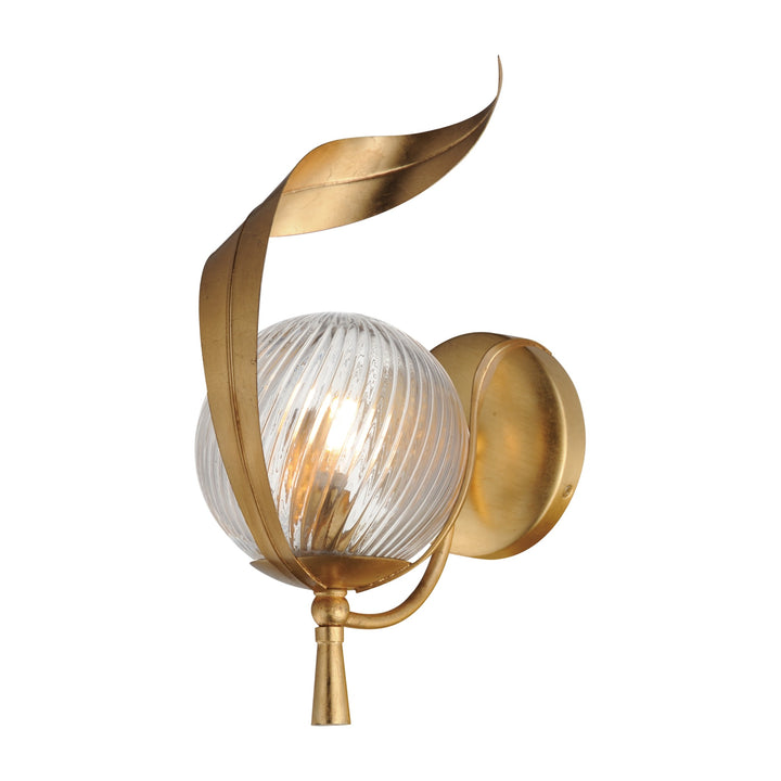 Firenze Flush Mount by Studio M Lighting in Gold Leaf