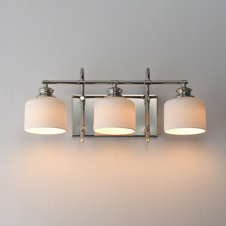 Bisque 3-Light Bath Vanity by Studio M Lighting – lifestyle