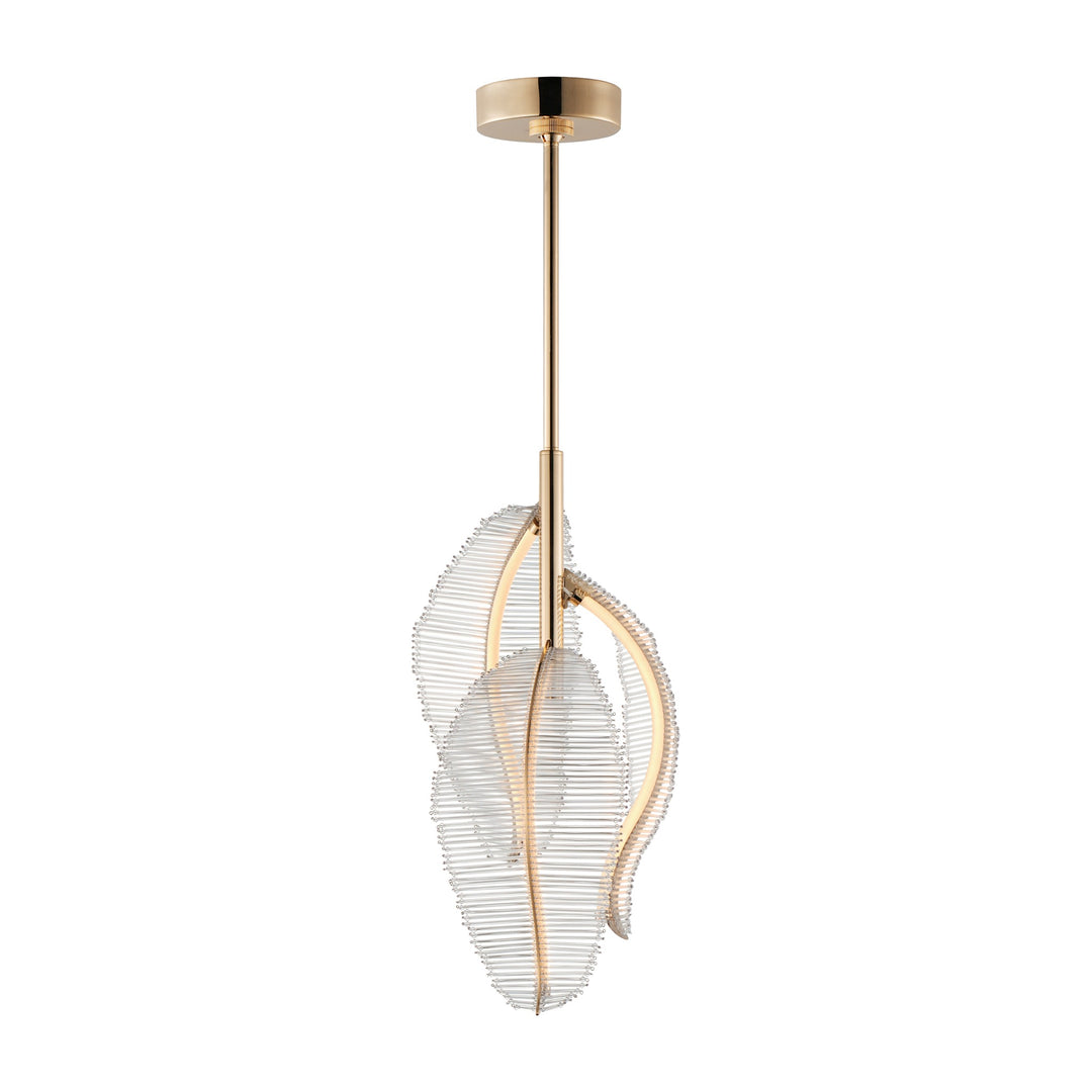 Lillet 3-Light LED Pendant by Studio M Lighting in Gold