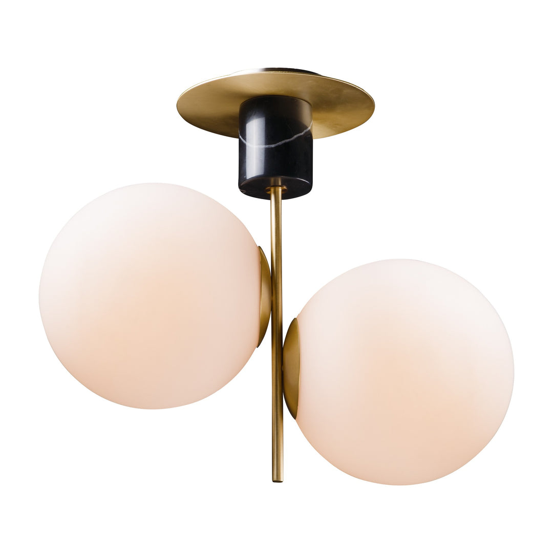 Vesper 2-Light Semi-Flush by Studio M Lighting