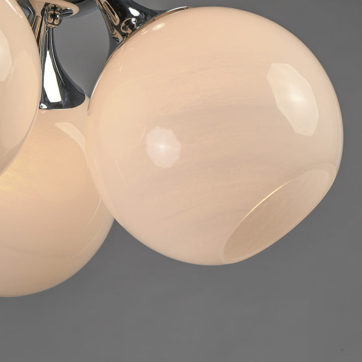 Neve 3-Light Semi Flush by Studio M Lighting – lifestyle