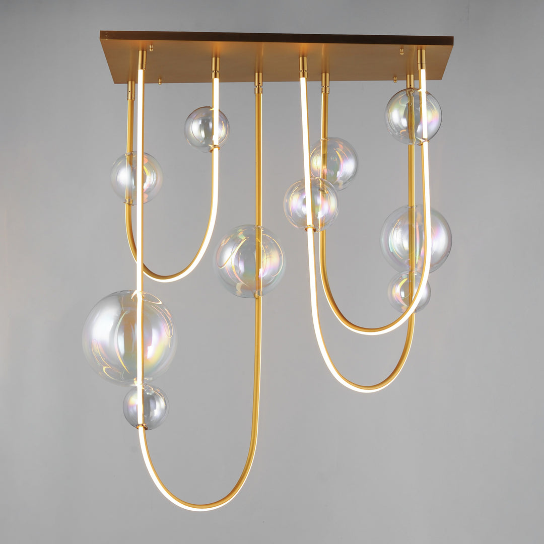 Dreamer Rectalinear LED Pendant by Studio M Lighting – lifestyle