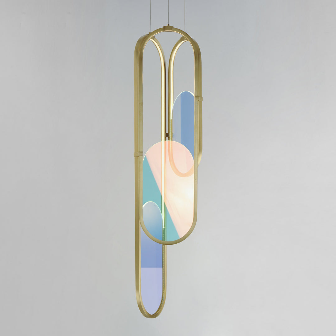 Trance 3-Light LED Pendant by Studio M Lighting – lifestyle