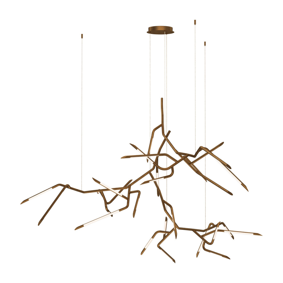 Scion LED by Studio M Lighting in Weathered Brass