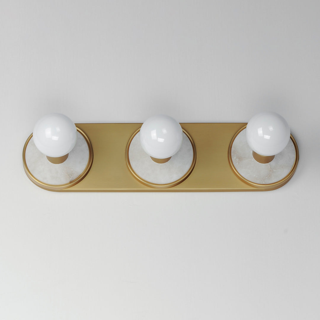 Hollywood 3-Light Sconce w/ LED Bulb by Studio M Lighting – lifestyle