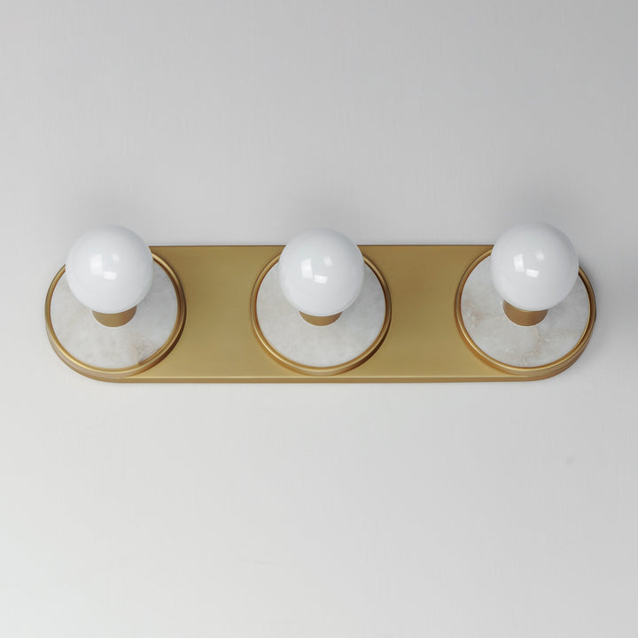 Hollywood 3-Light Sconce w/ LED Bulb by Studio M Lighting – lifestyle