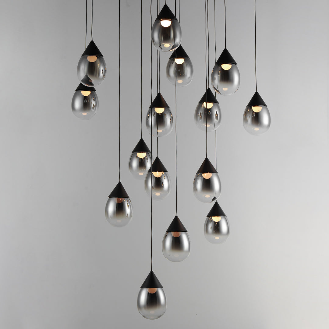 Dewdrop 15-Light LED Pendant by Studio M Lighting – lifestyle