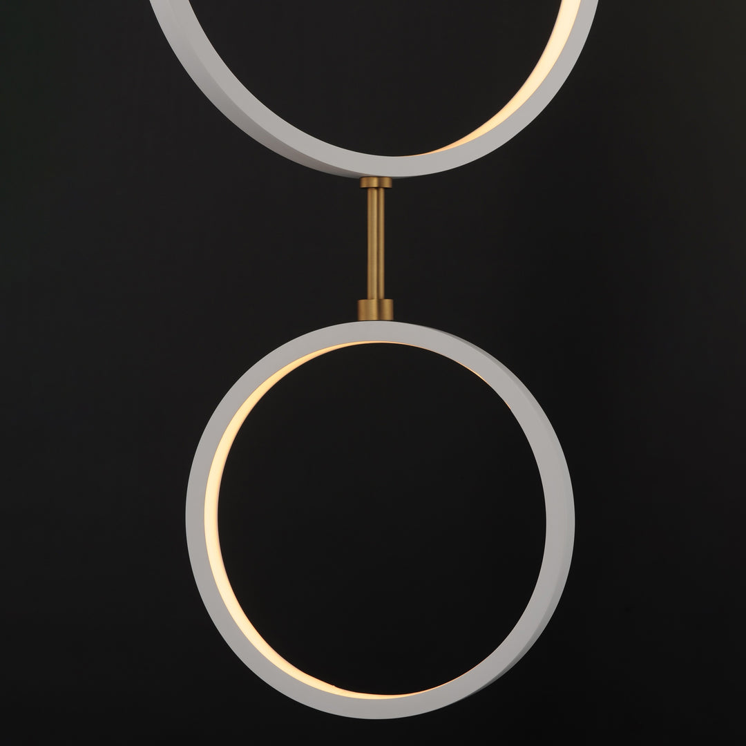 Hoopla 3-Light LED Pendant by Studio M Lighting – lifestyle
