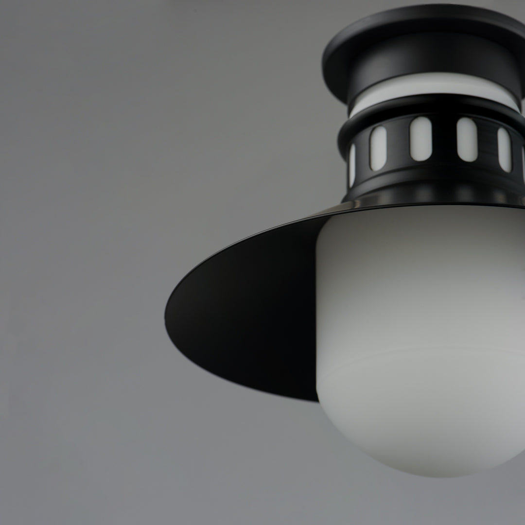 Admiralty 1-Light Outdoor Flush Mount by Studio M Lighting – lifestyle