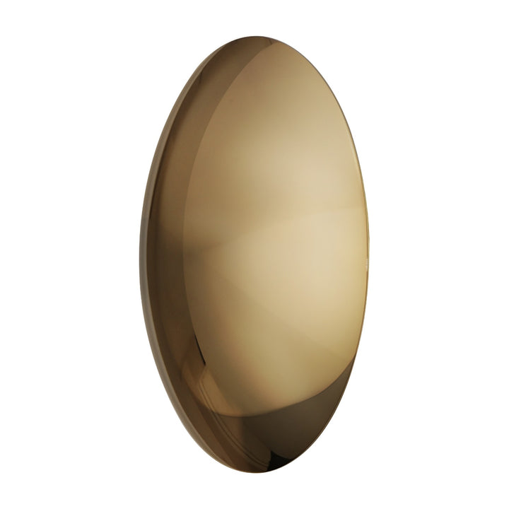 Vesta 8" LED Flush Mount/Wall Sconce by Studio M Lighting in French Gold