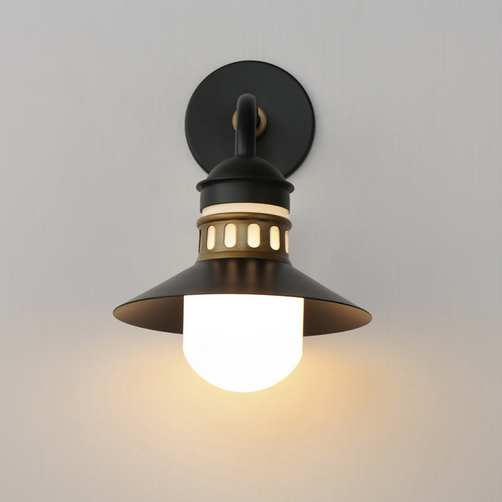 Admiralty 1-Light Outdoor Wall Sconce 365122 by Studio M Lighting – lifestyle