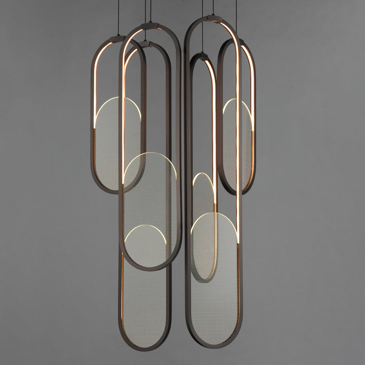 Trance 6-Light LED Pendant by Studio M Lighting – lifestyle