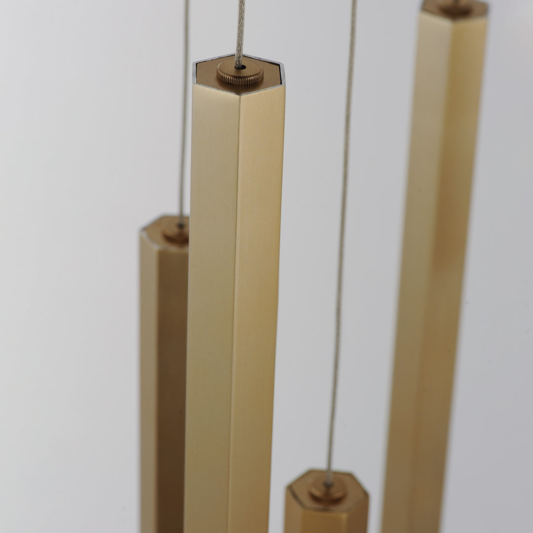 Diaphane LED 9-Light Pendant by Studio M Lighting – lifestyle