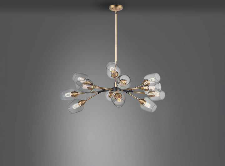 Savvy 12-Light Chandelier by Studio M Lighting – lifestyle