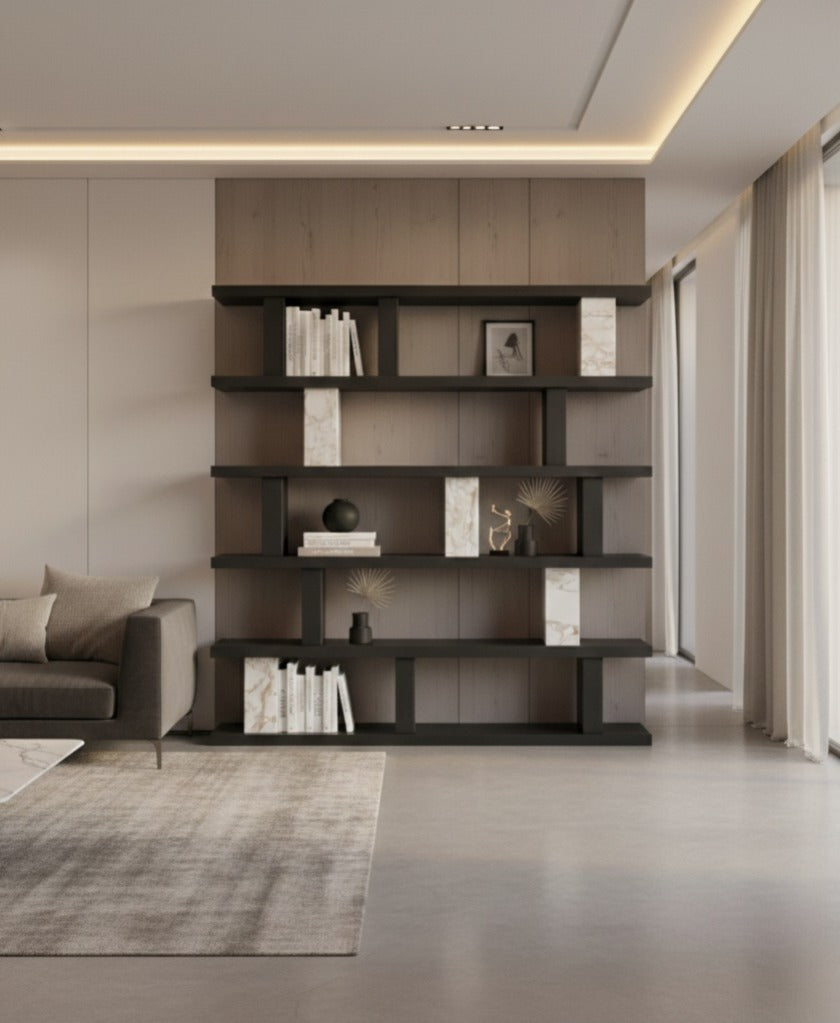Reyna Bookshelf by Whiteline Modern Living – lifestyle