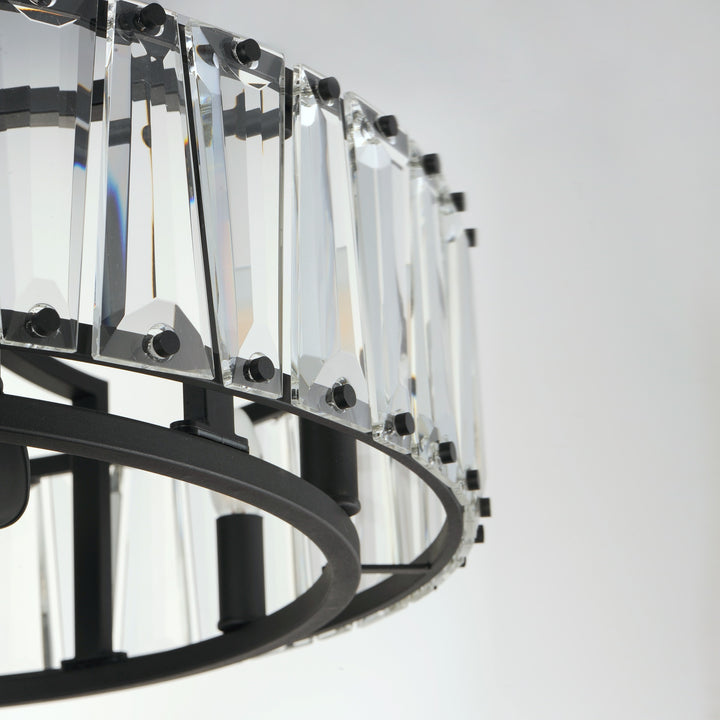 Odeon 8-Light WiFi-enabled LED Fandelight by Studio M Lighting – lifestyle