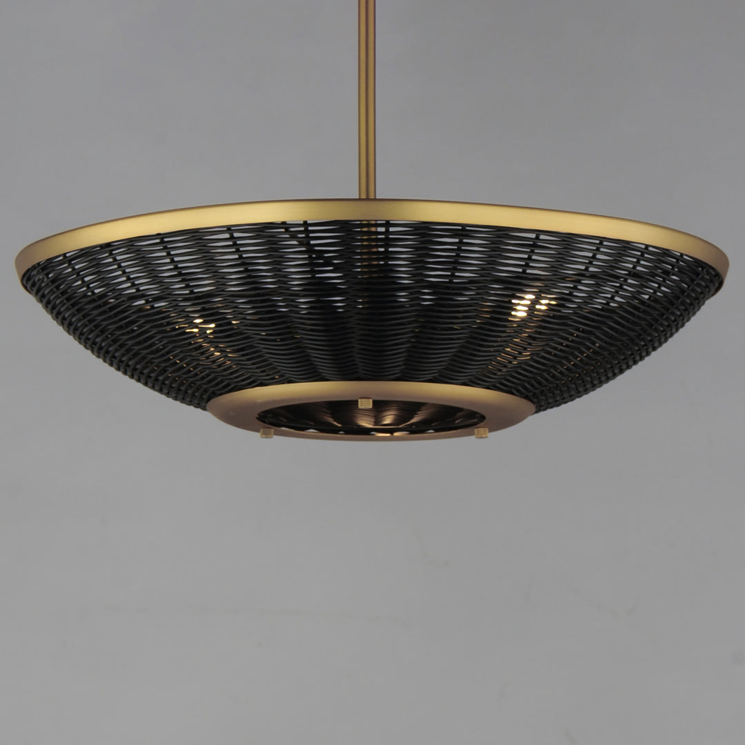 Rattan 20 3-Light Pendant by Studio M Lighting – lifestyle