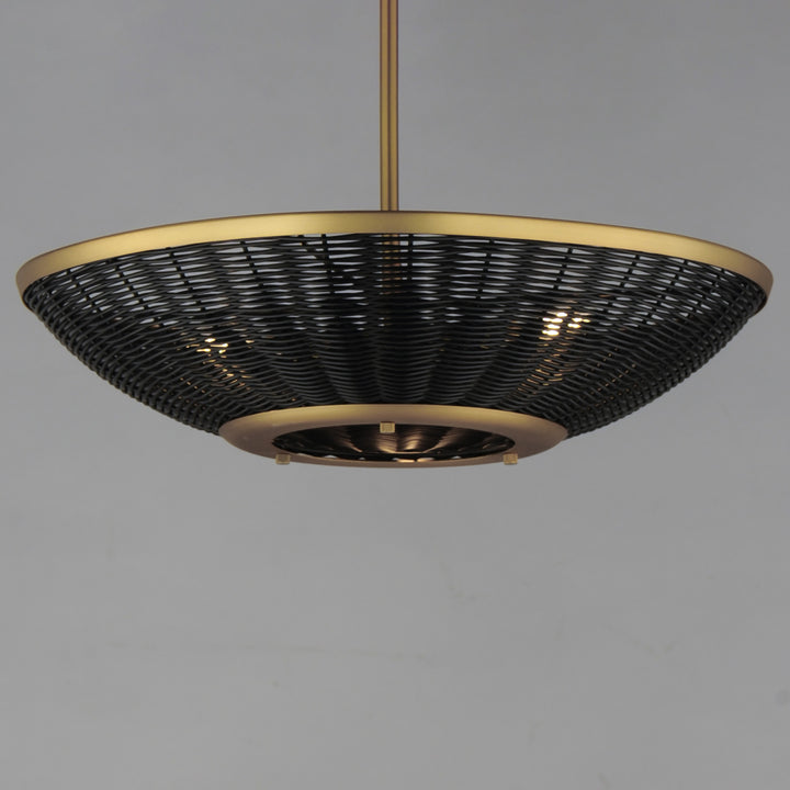 Rattan 20 3-Light Pendant by Studio M Lighting – lifestyle