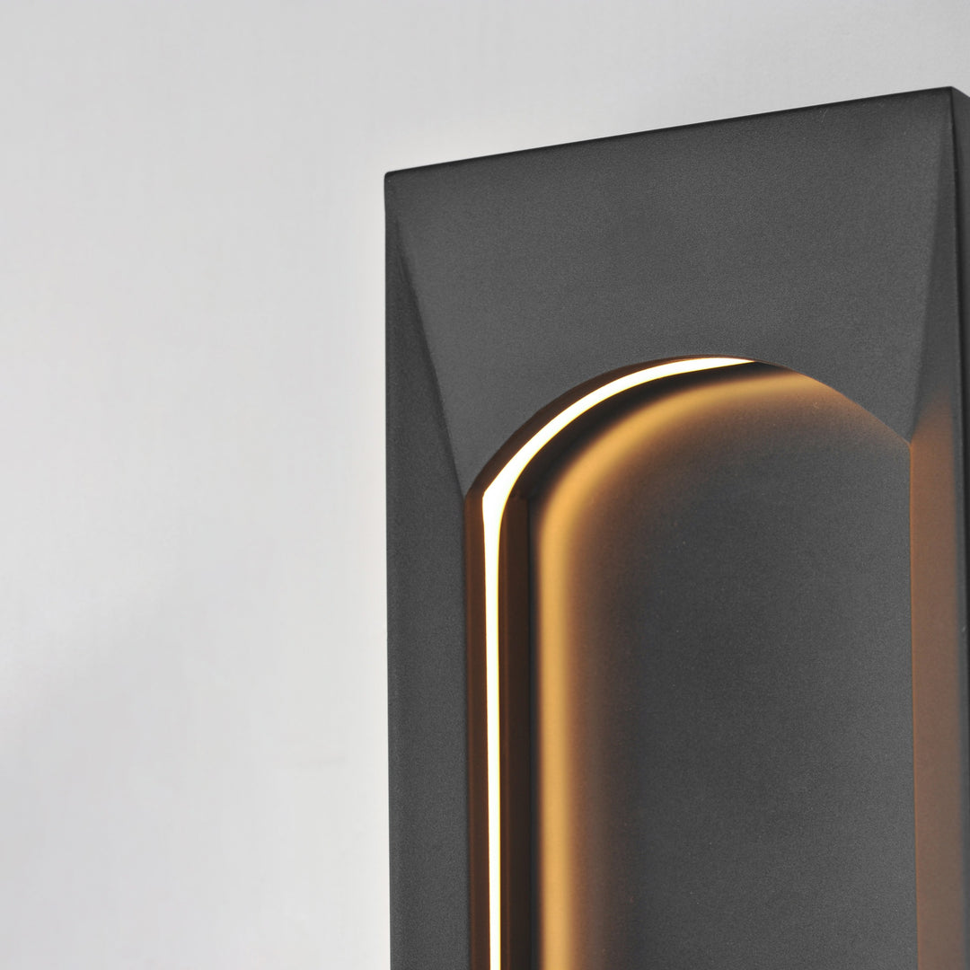 Brasilia Small LED Outdoor Sconce by Studio M Lighting – lifestyle
