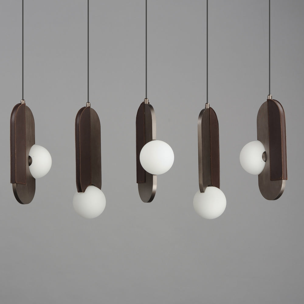 Stitched 5-Light Pendant by Studio M Lighting – lifestyle