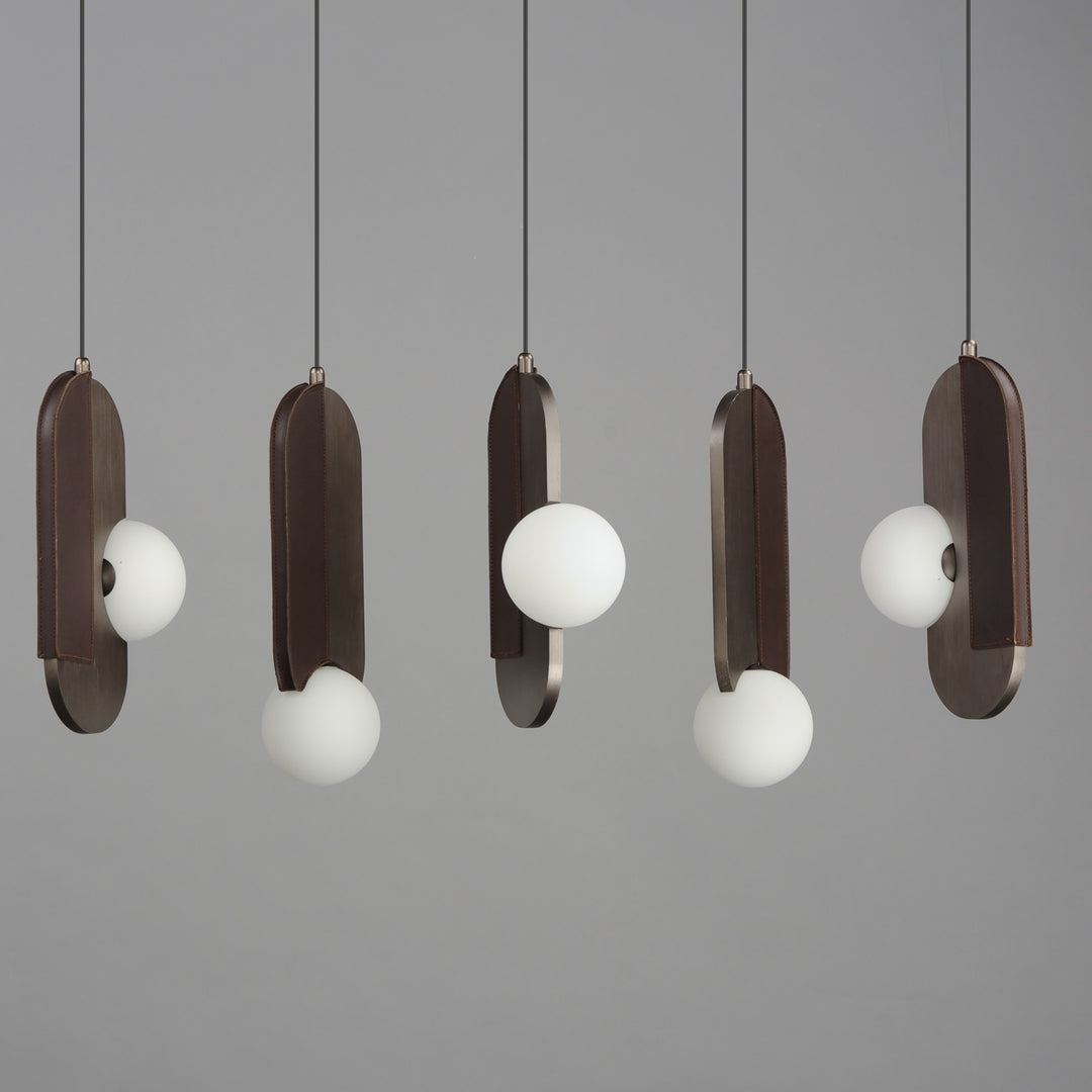 Stitched 5-Light Pendant by Studio M Lighting – lifestyle