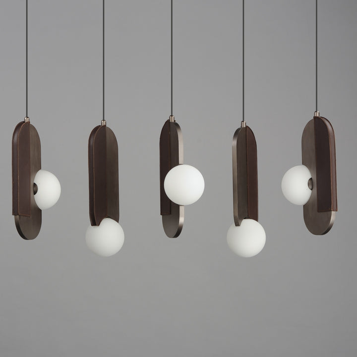 Stitched 5-Light Pendant by Studio M Lighting – lifestyle