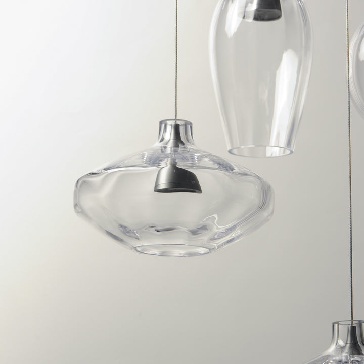 Ray Dance 7-Light LED Multi-Pendant by Studio M Lighting – lifestyle