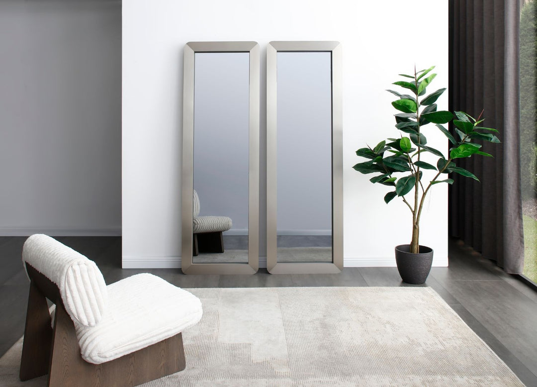 Elena Rectangle Wall Mirror by Whiteline Modern Living – lifestyle