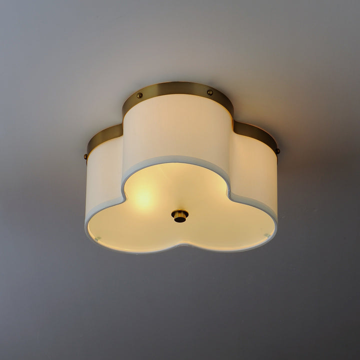 Clover 3-Light Flush Mount by Studio M Lighting – lifestyle