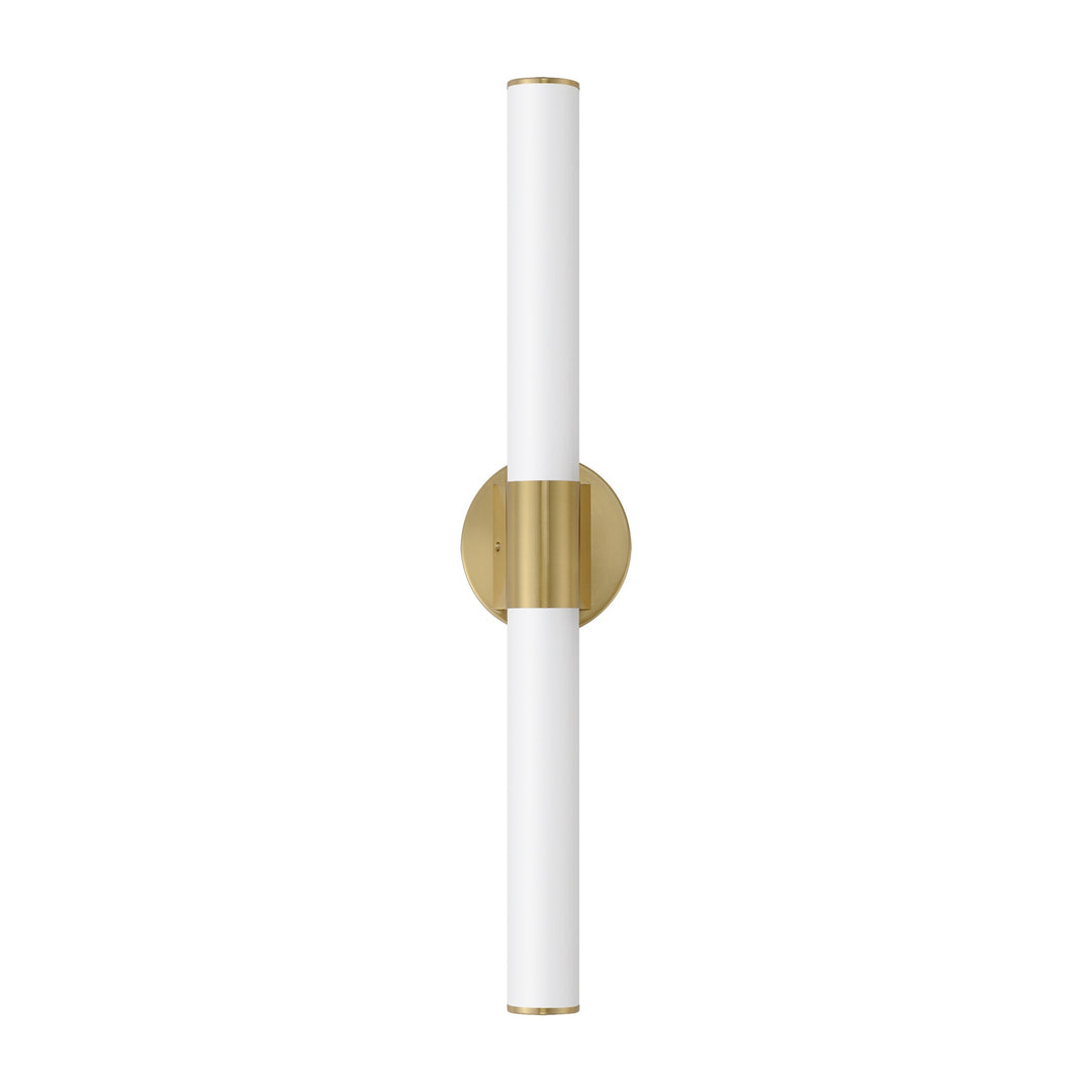 Tubo 30" LED Bath Vanity by Studio M Lighting in Natural Aged Brass