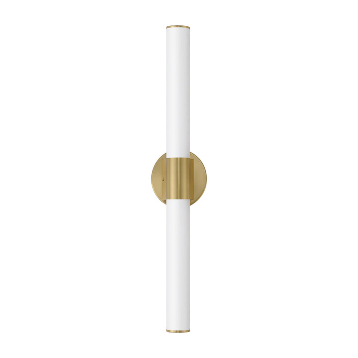 Tubo 30" LED Bath Vanity by Studio M Lighting in Natural Aged Brass
