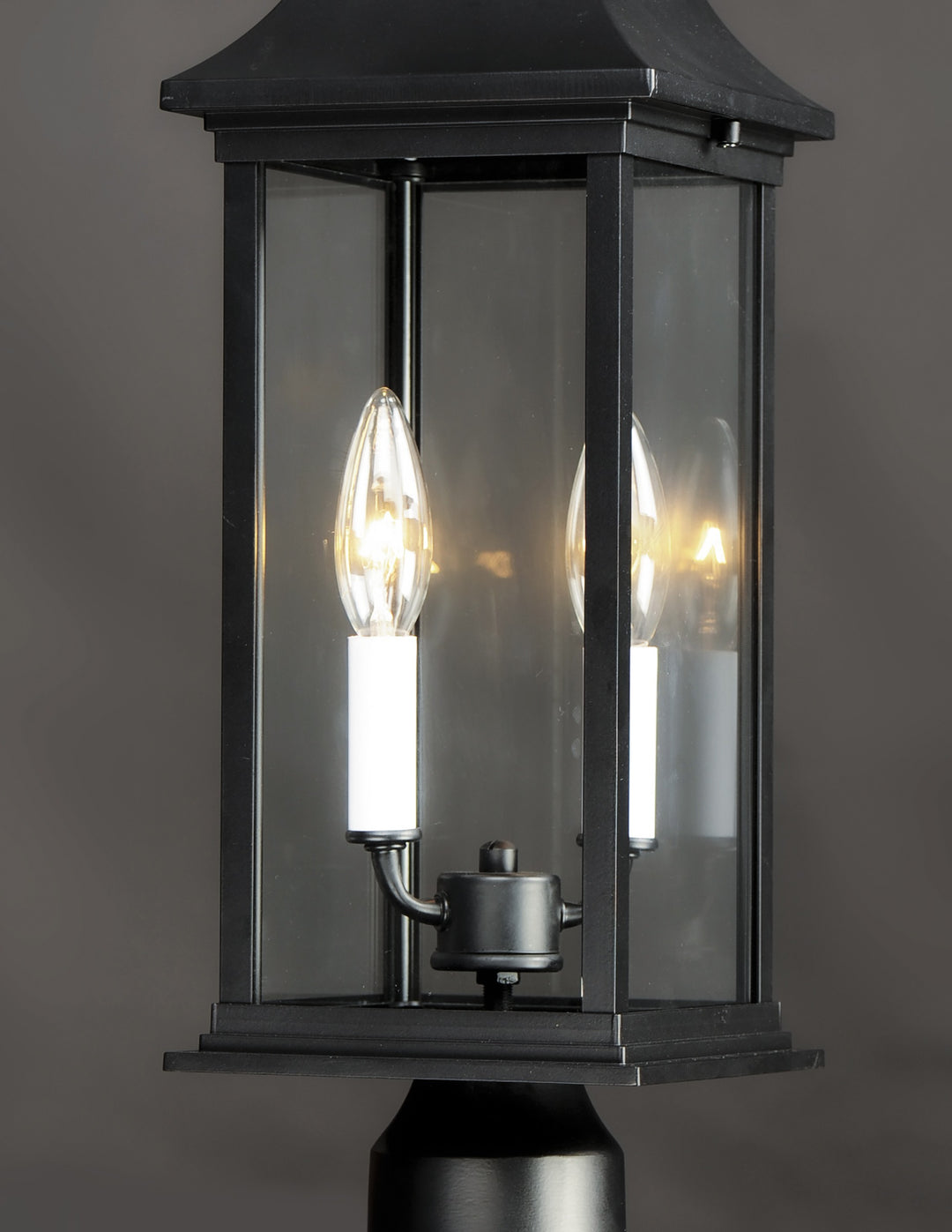 Vicksburg 2-Light Outdoor Post Mount by Studio M Lighting – lifestyle