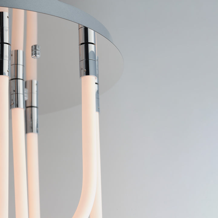 Soleil 7-Light LED RD Flush Mount by Studio M Lighting – lifestyle