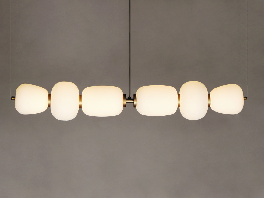 Soji LED 6-Light Pendant by Studio M Lighting – lifestyle